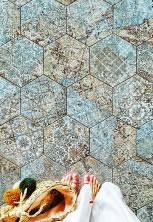 Sydney hex floor tiles